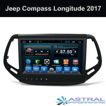In Dash Car Stereo Nav System Jeep Compass Longitude 2017